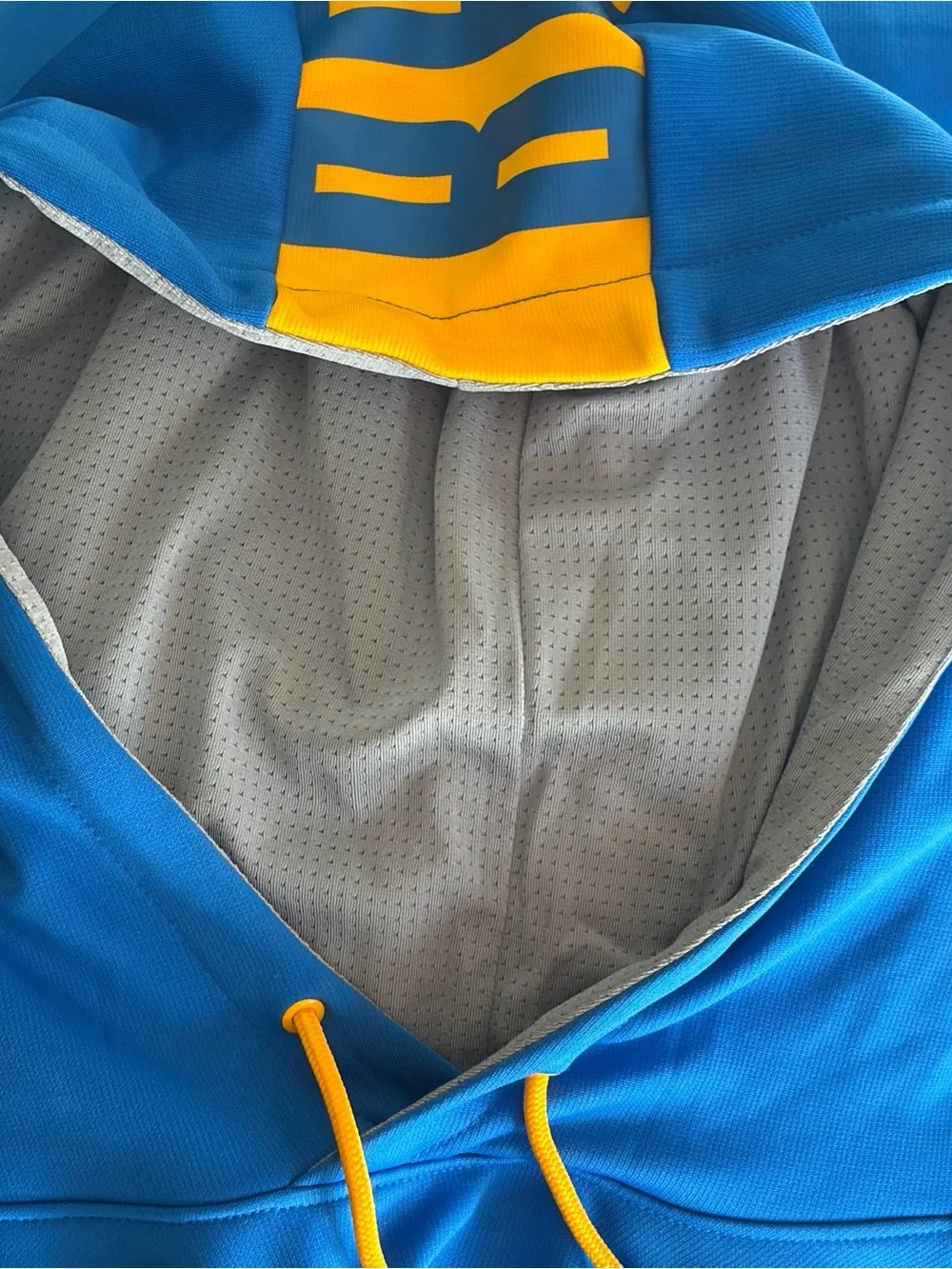 Adidas UCLA Bruins Climawarm Blue Pullover Hoodie Men's XL